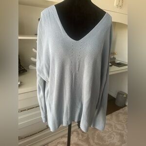 H&M Knit Blue Sweater Women’s size Large